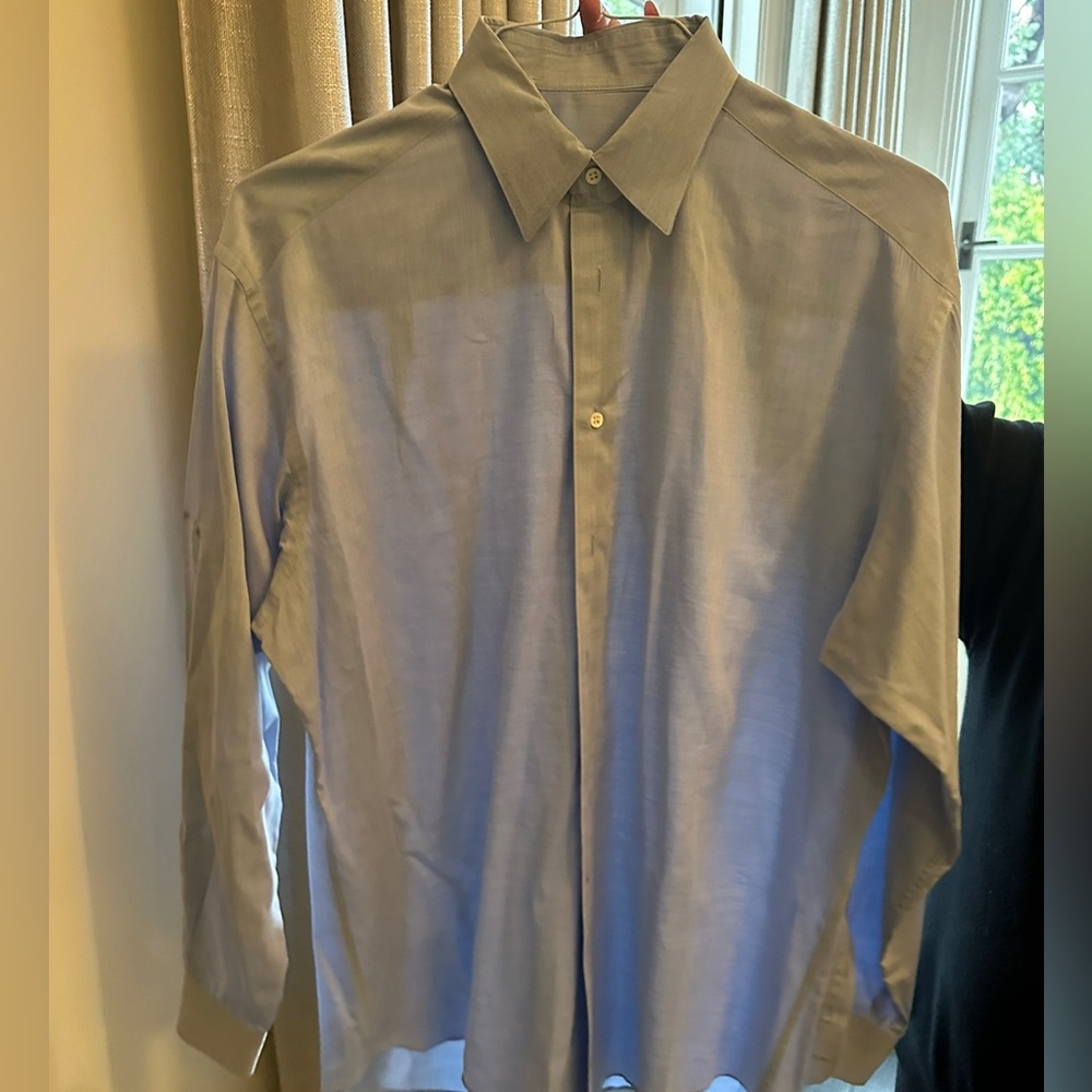Light blue Ermenegildo Zegna button up. Size xl